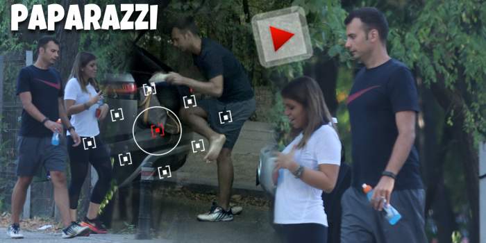 Fiu de milionăreasă, prins în offside în mijlocul Bucureștiului. Andrei Sota a uitat de bunele maniere și s-a descălțat pe trotuar. Tânărul s-a echipat de alergat în văzul lumii / PAPARAZZI