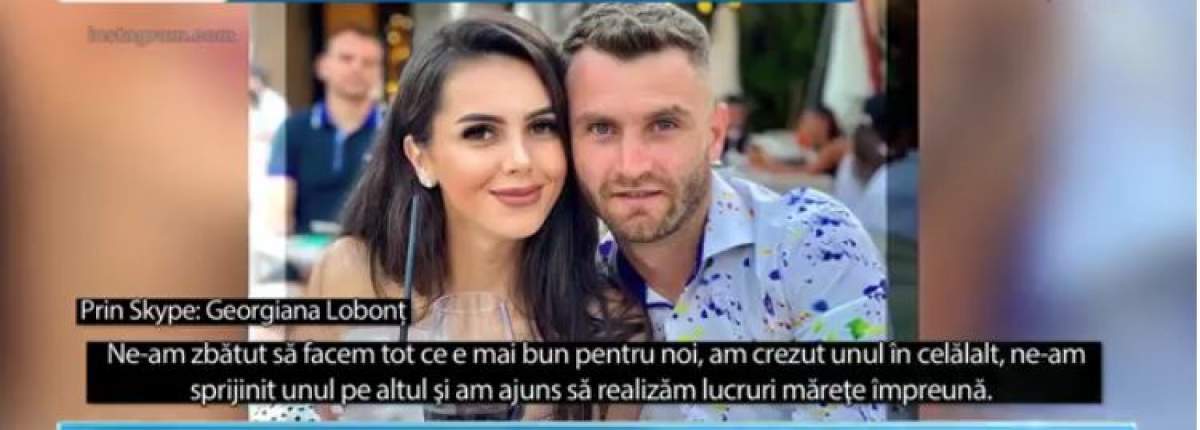 Georgiana Lobonț și soțul său, cinci ani de căsnicie, deși părinții au fost împotrivă. Cum au reușit cei doi să treacă peste cuvântul celor care le-au dat viață / VIDEO