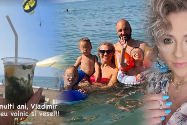 Mirela Vaida își sărbătorește astăzi băiatul cel mare! Prezentatoarea de la Acces Direct, imagine de colecție cu soțul și copiii săi din vacanță / FOTO