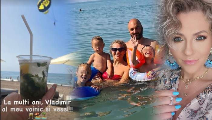 Mirela Vaida, alături de familia sa în vacanța din Turcia