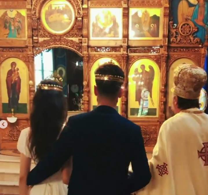 Cleopatra Stratan și Edward Sanda s-au cununat religios! Imagini de colecție cu cei doi soți și întreaga familie / FOTO