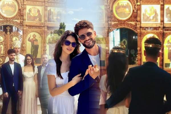 Cleopatra Stratan și Edward Sanda s-au cununat religios! Imagini de colecție cu cei doi soți și întreaga familie / FOTO