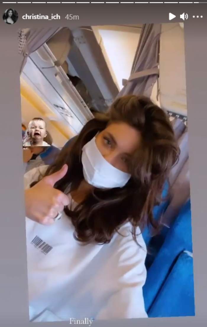 Cristina Ich, înjurată în aeroport. De la ce a pornit scandalul: „Omul era posedat de un diavol” / VIDEO