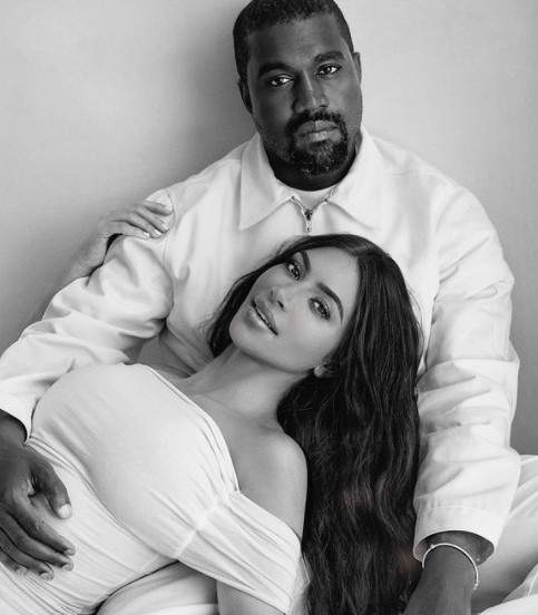 Kanye West cu fosta soție, Kim Kardashian