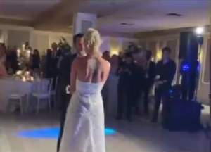 Primele imagini de la nunta Alinei Vidican! Mireasa a primit cadou o mașină de jumătate de milion de euro / VIDEO