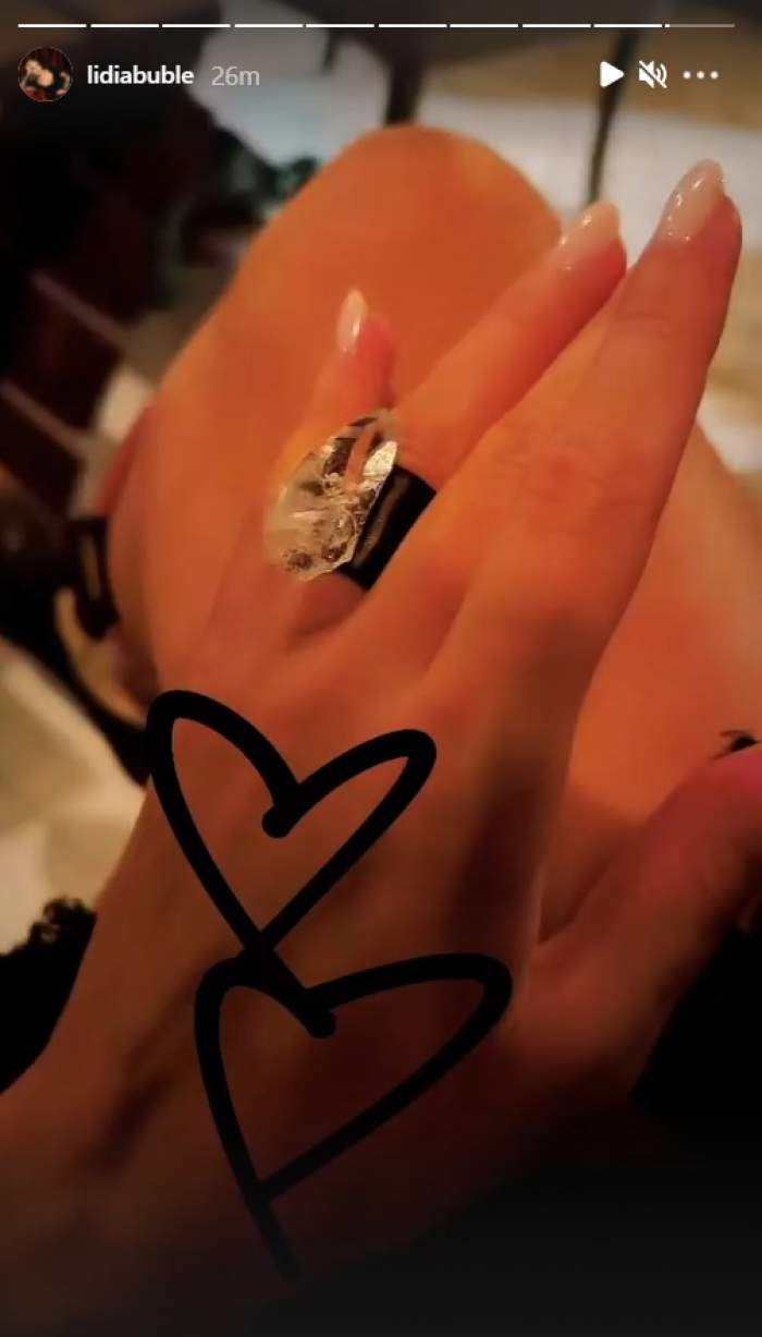 Lidia Buble a fost cerută în căsătorie de noul iubit? Imaginea cu inelul de logodnă / FOTO