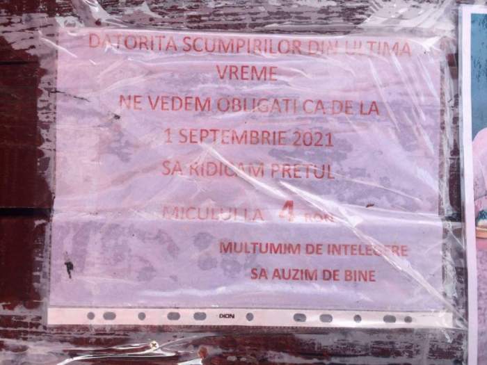 Micii de la Obor se vor scumpi începând de mâine. “Ne vedem obligați să ridicăm prețul”