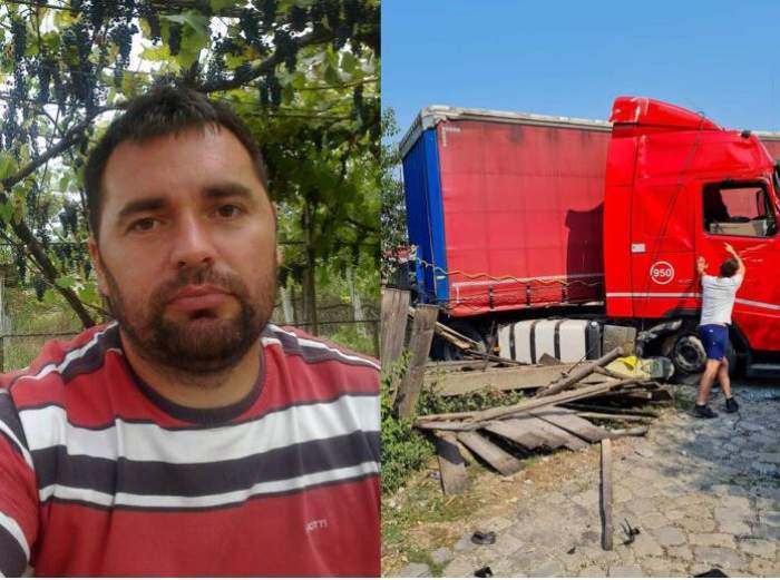 Poliția l-a premiat pe șoferul de TIR din Galați