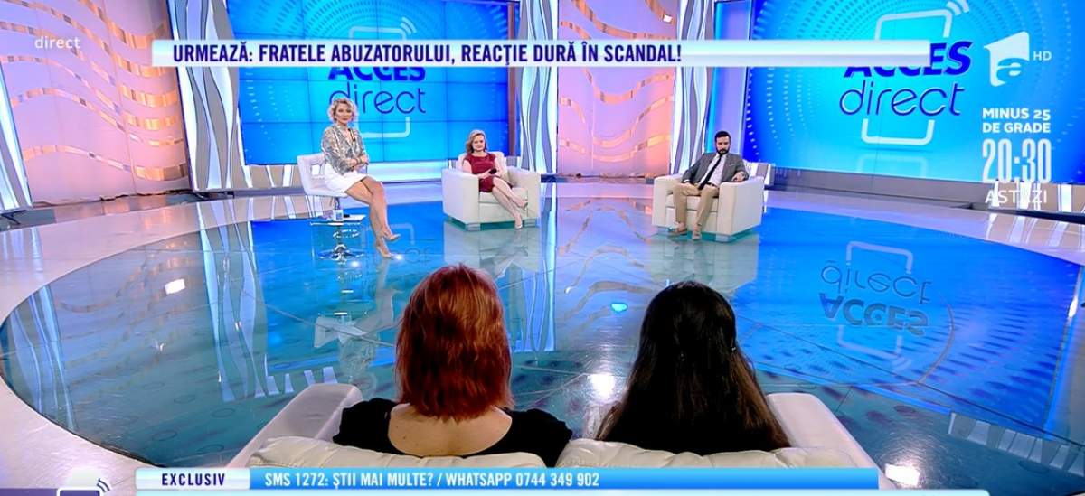 Tânără abuzată, alături de mamă la Acces Direct