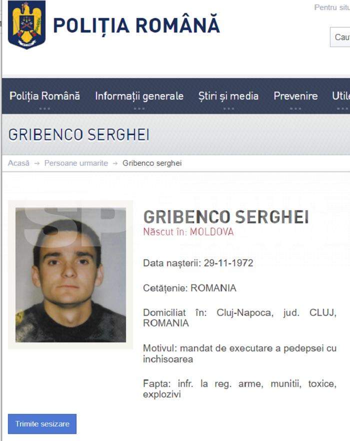 Suspectul din cazul dublului asasinat de la casa de schimb valutar, acuzat de încă o faptă, în timp ce este urmărit general / Serghei Gribenco este bun de plată