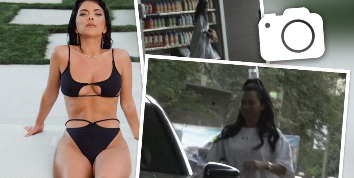 Inna nu uită de accesoriile vestimentare nici atunci când își alimentează mașina! Cum a fost surprinsă artista / PAPARAZZI