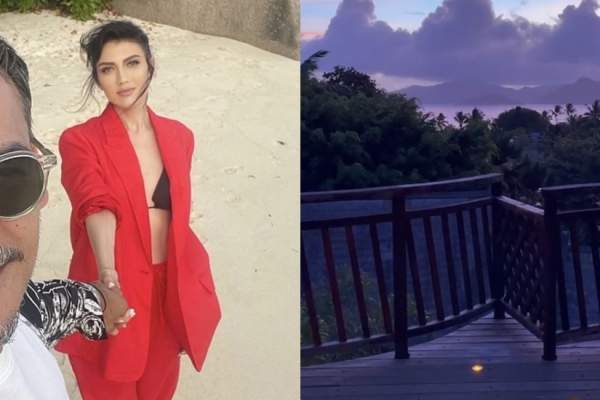 Imagini din vacanța lui Răzvan Simion cu iubita sa, Daliana Răducan. Ce destinație exotică au ales cei doi