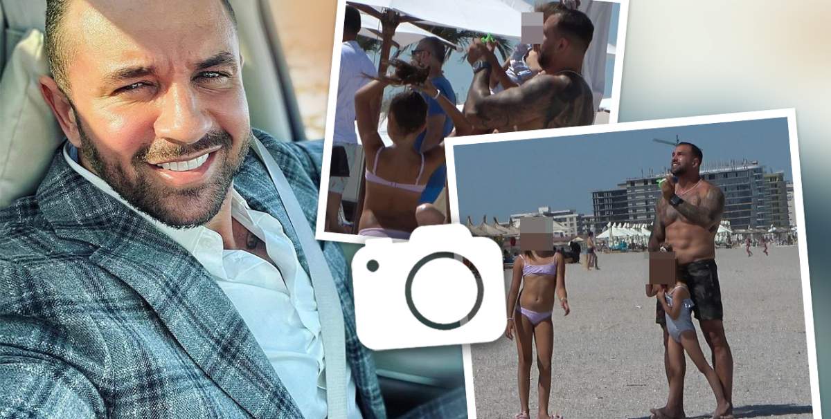 Alex Bodi a dat uitării toate bombele-sexy și a plecat în vacanță cu domnișoarele lui superbe. Afaceristul, surprins în ipostaze de tătic model / PAPARAZZI