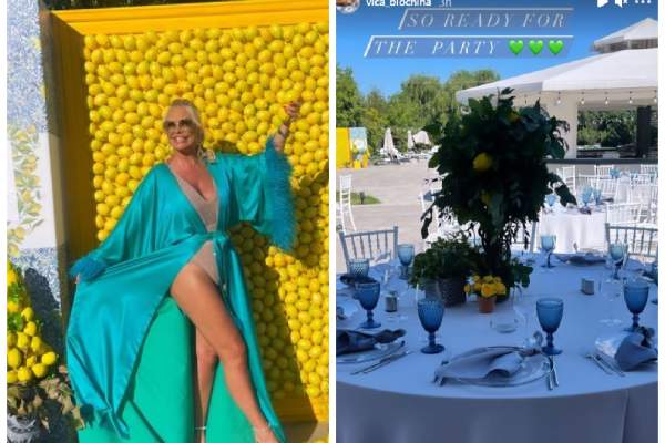 Vica Blochina, petrecere fastuoasă de ziua ei de naștere. Blondina a împlinit 46 de ani / FOTO
