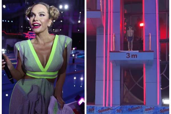 Fiul Annei Lesko face senzație la Splash! Vedete la apă. Prezentatoarea a surprins săritura perfectă a micuțului: „Băiatul meu!” / VIDEO