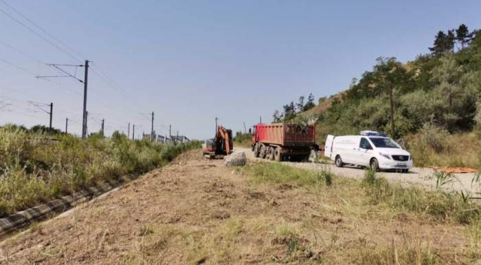 Accident teribil de muncă în comuna Mihalț! Un bărbat a murit, după ce a fost călcat de o basculantă / FOTO