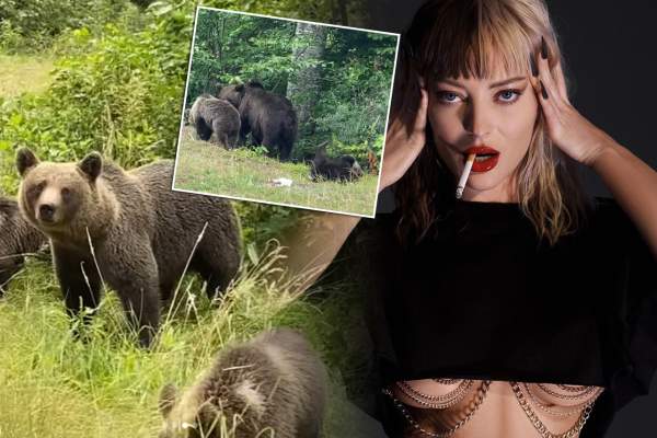 Delia Matache, întâlnire cu 13 urși pe un traseu montan de pe Transfăgărășan. Artista trage un semnal de alarmă: ”Riscurile sunt foarte mari”
