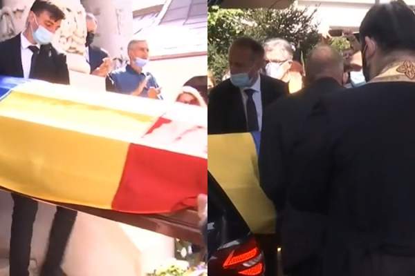 Momente copleșitoare la căpătâiul lui Ion Caramitru. Sute de oameni au venit să-l conducă pe ultimul drum pe actor / VIDEO