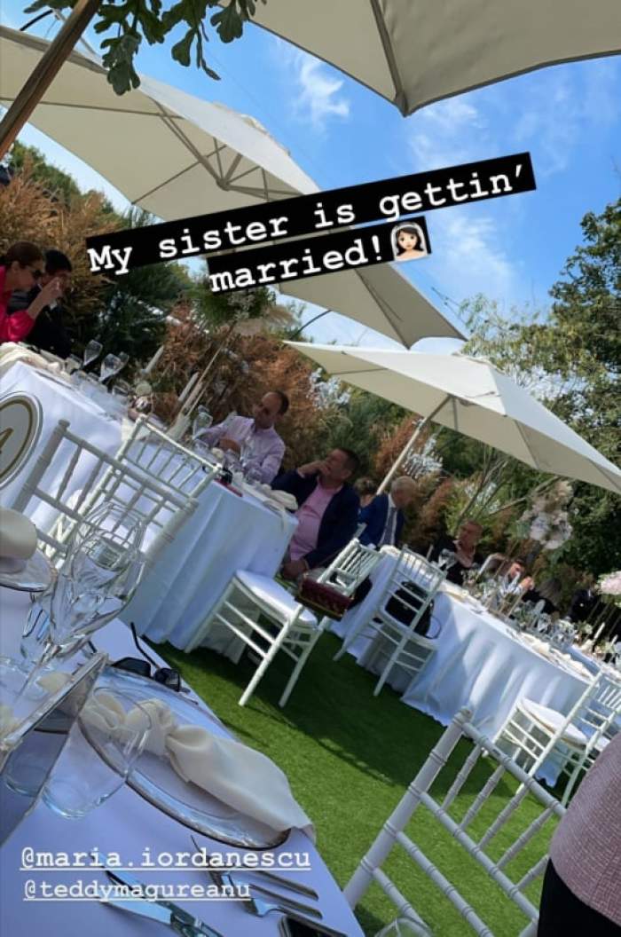 Imagini de la locația unde are loc nunta