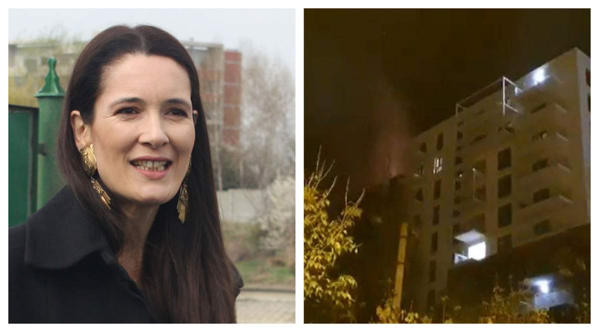 Care a fost cauza incendiului din Capitală. Ce spune Clotilde Armand despre blocul care a luat foc: „Am fi putut asista la o tragedie”