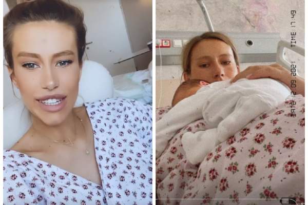 Gabriela Prisăcariu, primele dezvăluiri după naștere. Soția lui Dani Oțil se pregătește pentru externare: „Mergem acăsică!” / VIDEO