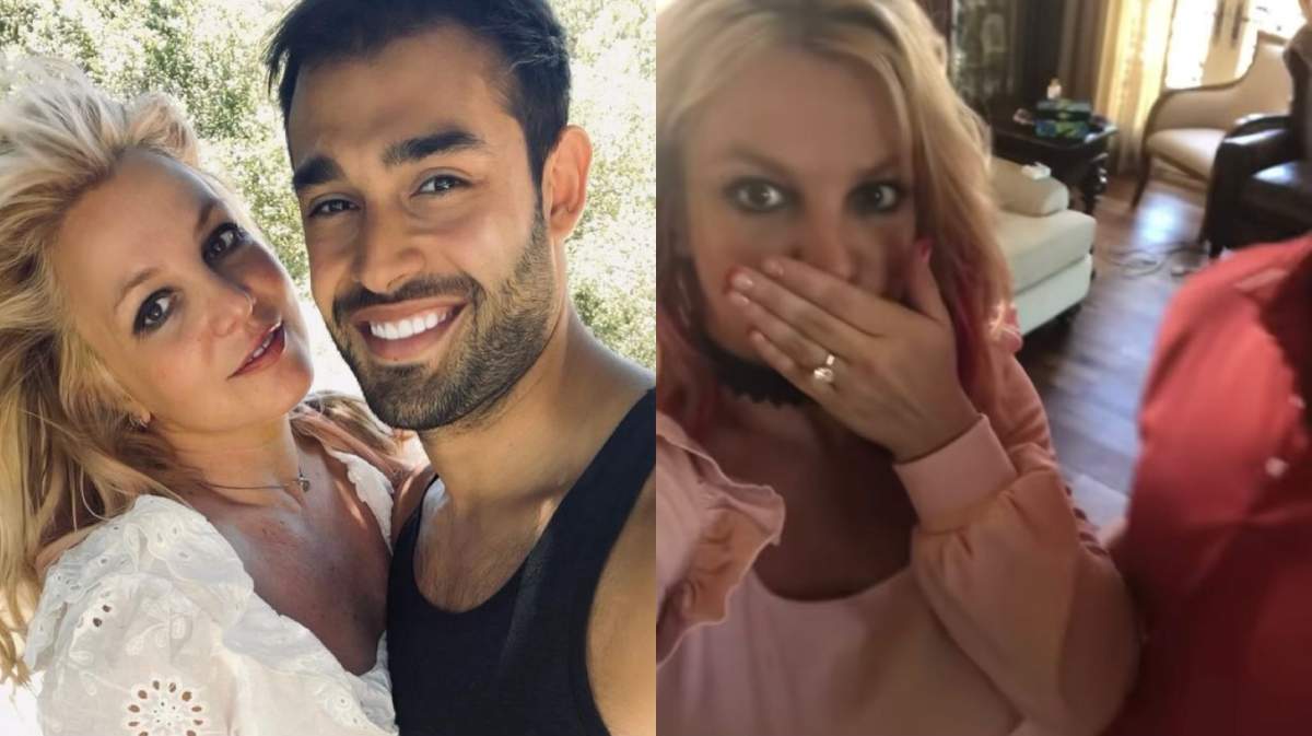 Britney Spears s-a logodit cu actorul Sam Asghari! Primele imagini cu inelul de logodnă a vedetei / FOTO