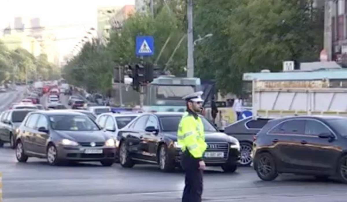 Trafic infernal în Capitală, în prima zi de școală. Zeci de mașini au format cozi uriașe pe bulevarde / VIDEO