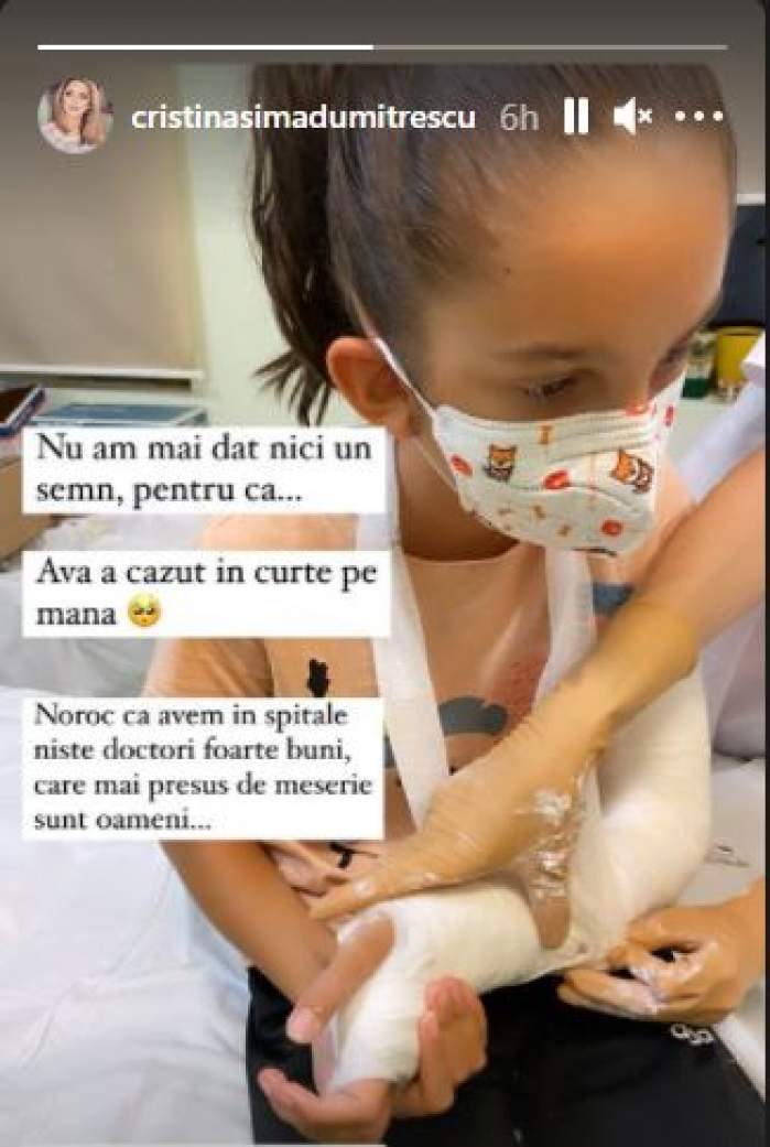 Fetița lui Florin Dumitrescu, de urgență la spital. Ce a pățit micuța Ava / FOTO