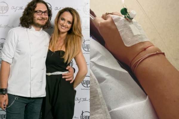 Soția lui Florin Dumitrescu, pe patul de spital, la scurt timp după ce fetița ei a fost externată. Ce s-a întâmplat cu Cristina Sima: ”Hai că am continuat bine...” / FOTO