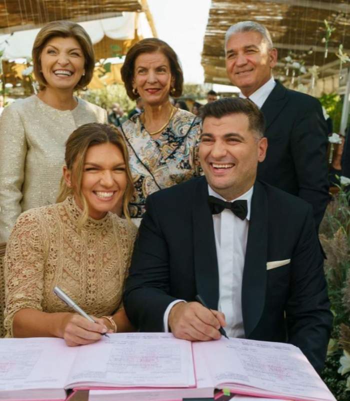 Ce nu s-a văzut la nunta Simonei Halep. Sportiva a postat primele imagini de la fericitul eveniment / FOTO