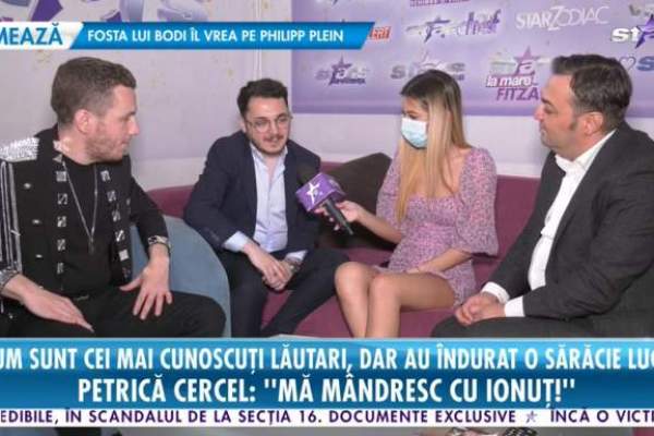 Ultima apariție TV a lui Petrică Cercel. Manelistul a fost prezent alături de fiul lui, Ionuț Cercel, în platoul Antena Stars / FOTO