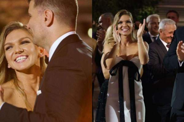 Cât a costat rochia de seară  pe care Simona Halep a purtat-o la petrecerea de după cununia civilă. Prețul este colosal