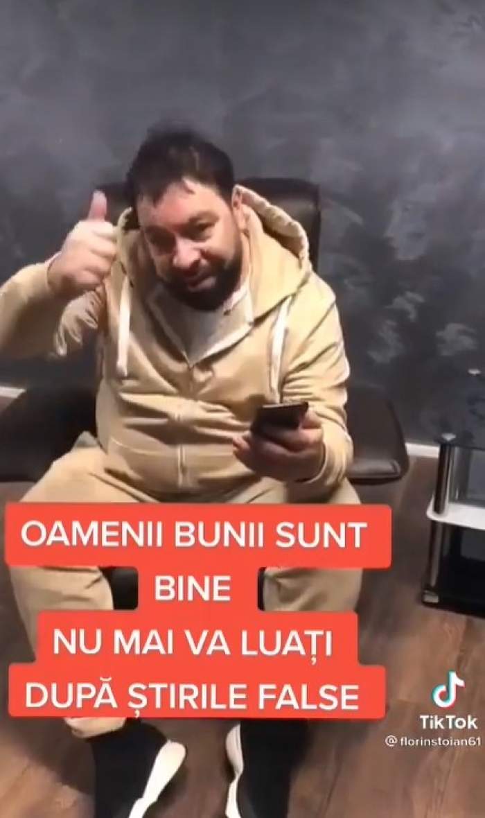 Florin Salam a negat problemele de sănătate. Cum a apărut manelistul: ”Oameni buni, sunt bine” / FOTO