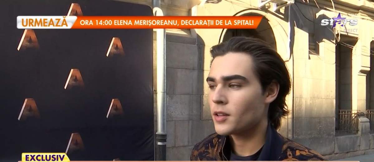 Radu Ștefan Bănică, în timpul interviului la Antena Stars