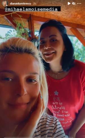 Mihaela Moise, sărbătorită de nașa Diana Dumitrescu cu ocazia zilei de naștere. Cum își așteaptă jurnalista invitații: „Să mă schimb?” / VIDEO