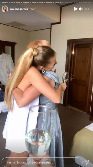 Roxana Nemeș, ipostaze emoționante alături de mama sa, în ziua nunții. Cele două s-au îmbrățișat minute în șir / FOTO