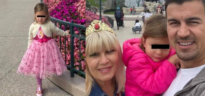 Elena Udrea cu fiica și soțul în vacanță