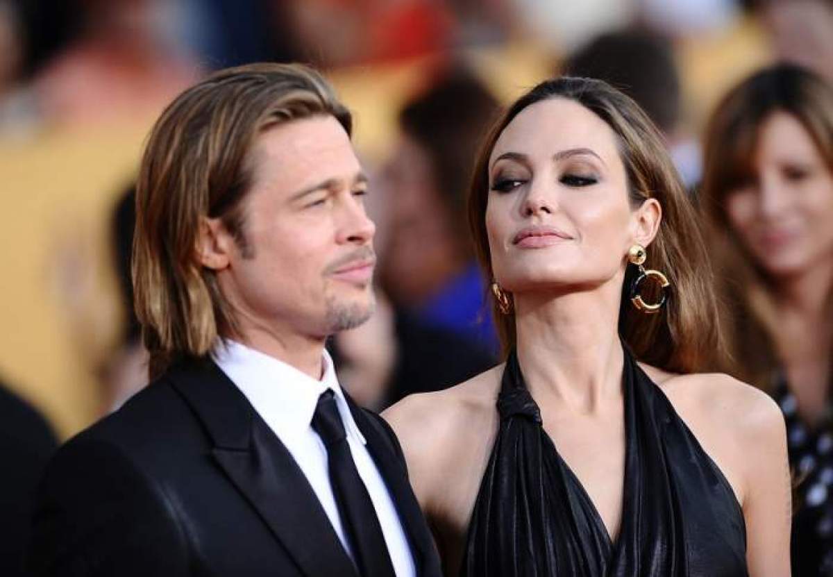 Angelina jolie și Brad Pitt pe covorul roșu
