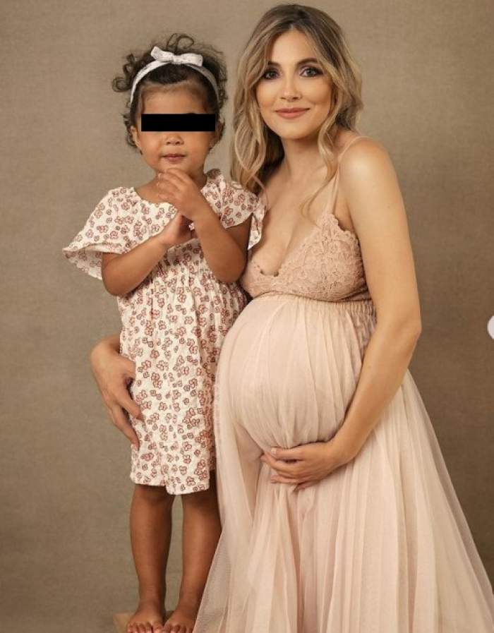 Andreea Ibacka, imagini de colecție cu burtica de gravidă și fetița ei Namiko: „Pozele mele preferate din toate timpurile” / FOTO