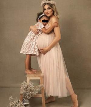 Andreea Ibacka, imagini de colecție cu burtica de gravidă și fetița ei Namiko: „Pozele mele preferate din toate timpurile” / FOTO