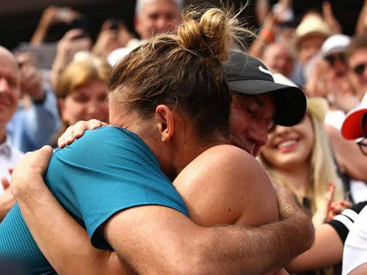 simona halep si darren cahill