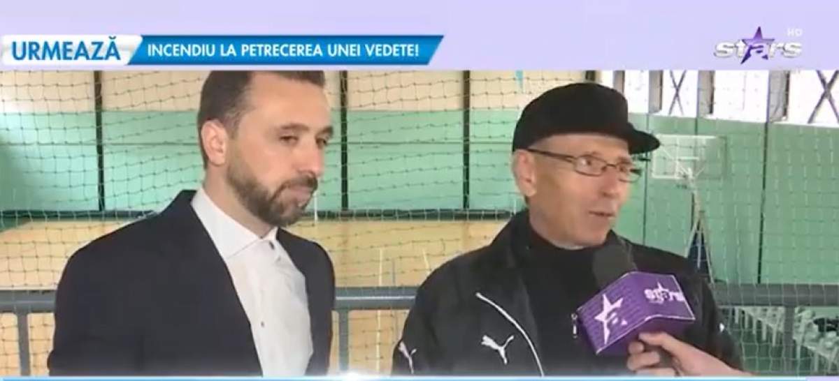 Lucian Sănmărtean, alături de tatăl său, în cadrul ultimului interviu cu acesta