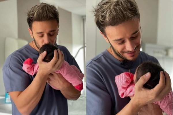 Dima Trofim a postat prima fotografie cu fiica lui, Ania. Prezentatorul Antena Stars nu-și mai încape în piele de fericire: ”Nici nu știam cât de mult te așteptam” / FOTO