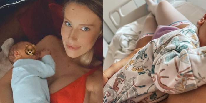 Gabriela Prisăcariu a anunțat numele băiețelului său și al lui Dani Oțil! Cum au ales să-l cheme pe fiul lor