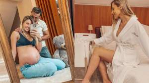 Cum arată Gabriela Prisăcariu în costum de baie după naștere. Primele imagini cu soția lui Dani Oțil / FOTO