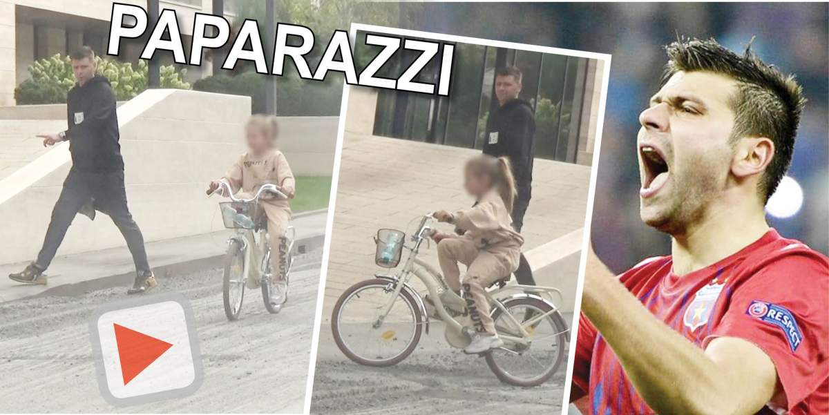Raul Rusescu, tată devotat pentru fetița lui. Cum se comportă fotbalistul în rolul de părinte / PAPARAZZI