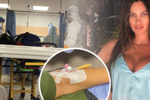 Alina Pușcău a fost transferată de urgență la Terapie Intensivă. Modelul a fost diagnosticat ieri cu tulpina Delta / FOTO