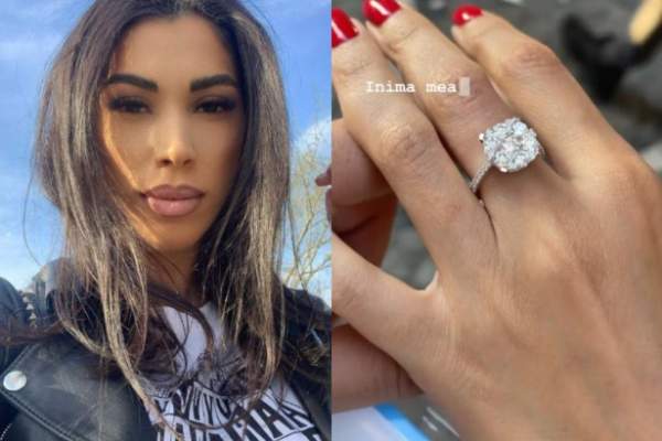 Raluca Pascu s-a logodit? Fosta soție a lui Pepe a primit un inel cu diamant de la actualul ei partener de viață