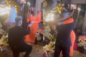 Daria Radionova s-a logodit! Fosta iubită a lui Alex Bodi a fost cerută de soție de partenerul său, artistul Pooyan Mokhtari / VIDEO