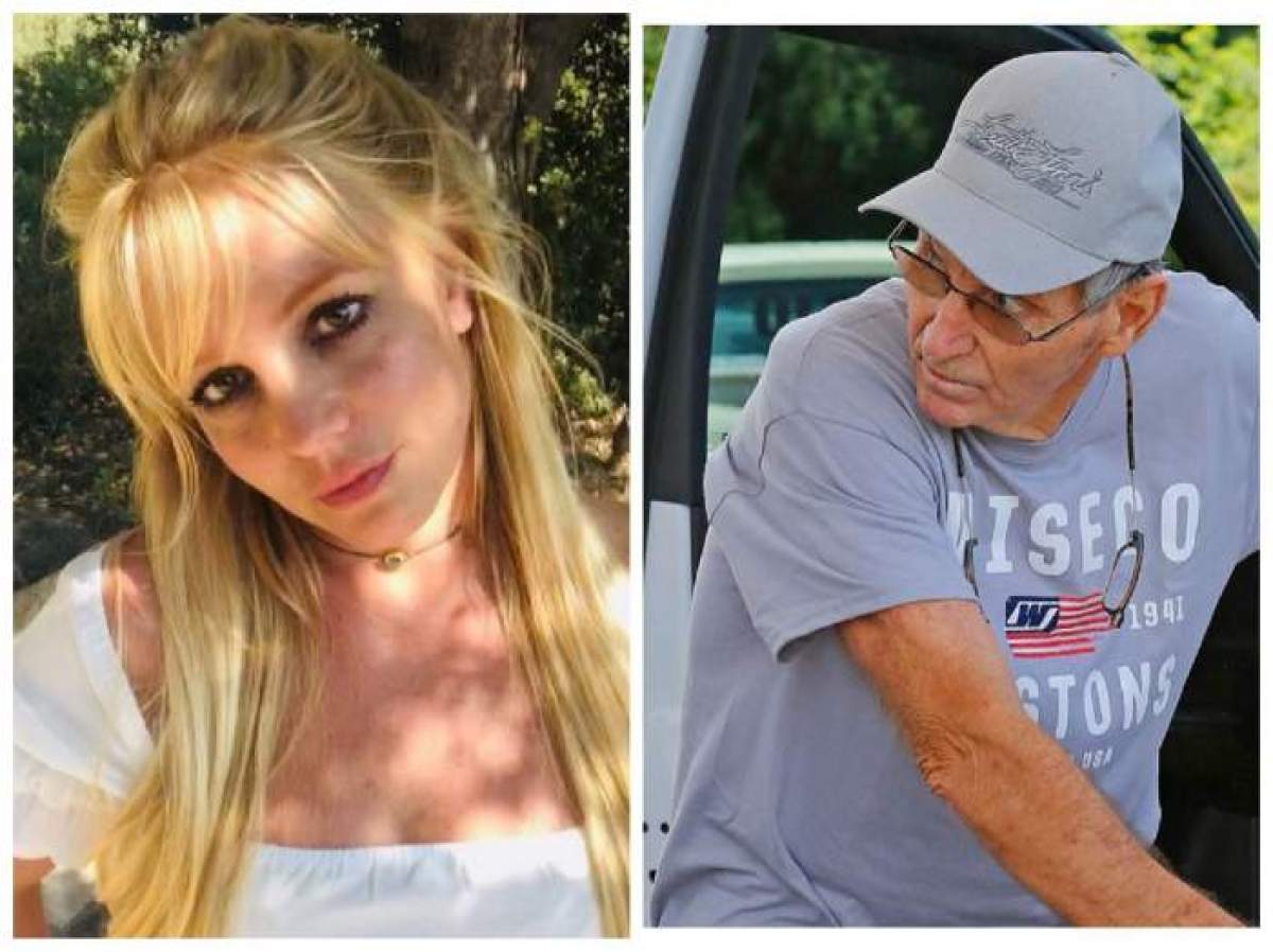 Colaj foto cu Britney Săears și tatăl ei